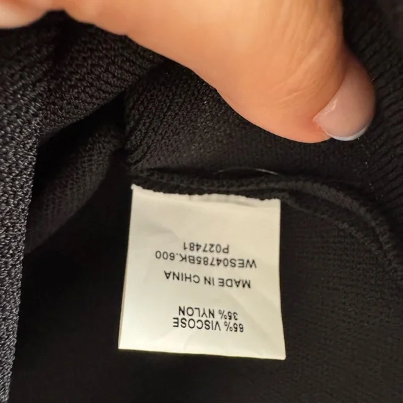 Dissh LUKE BLACK LONGLINE BANDEAU TOP - Picture 8 of 10